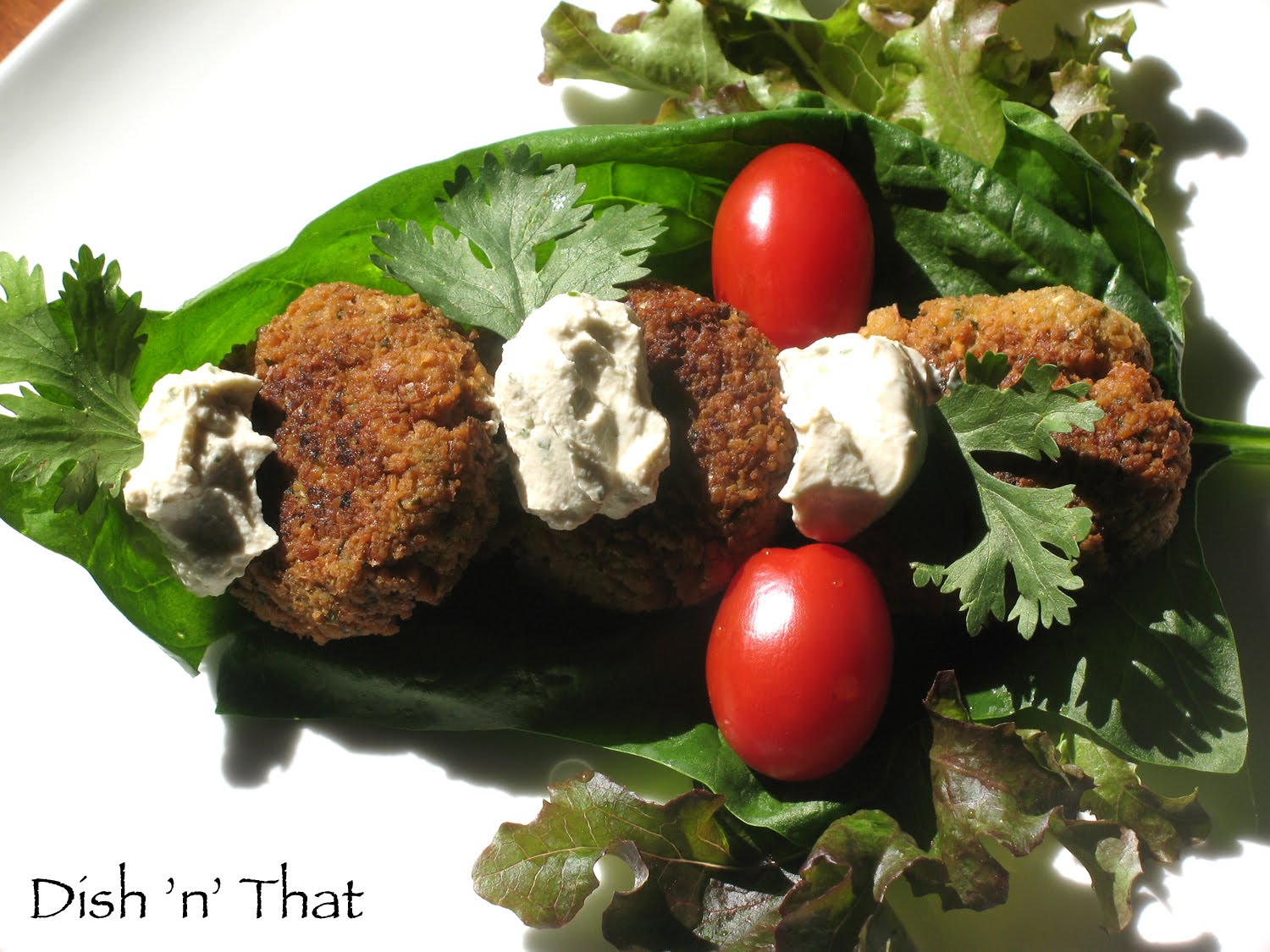 Falafel a perfect meal for mom and baby Dish 'n' That