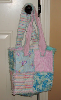 rag quilt purse