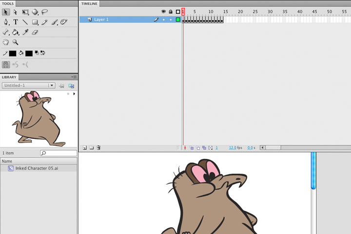 Michael DiMilo: Moving Pictures: Five Steps to Inking Digital Animation