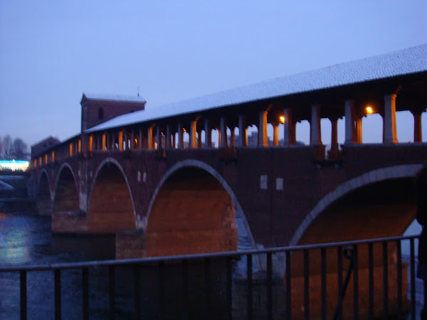 Pavia Under Snow