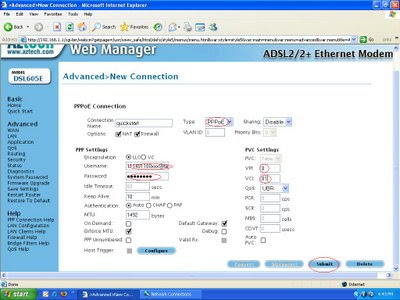 aztech modem