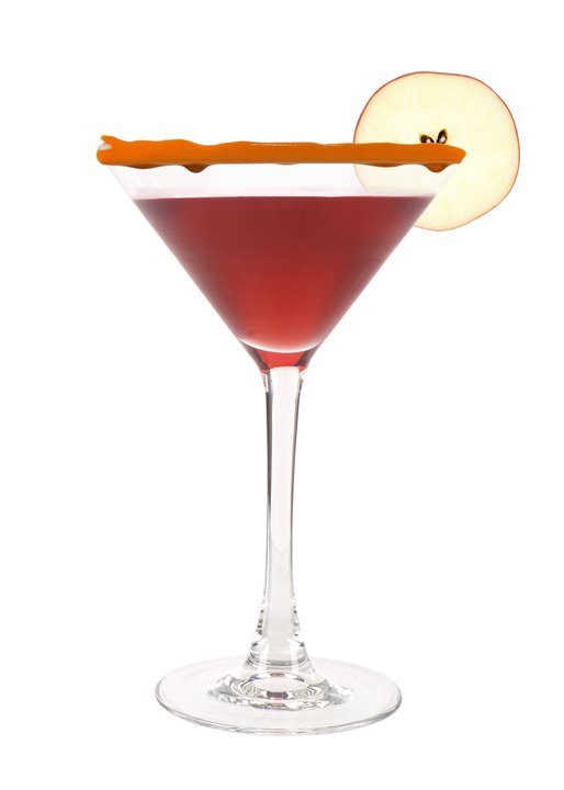 Chef Jenn's Culinary Tales Chambord Candy Apple Martini