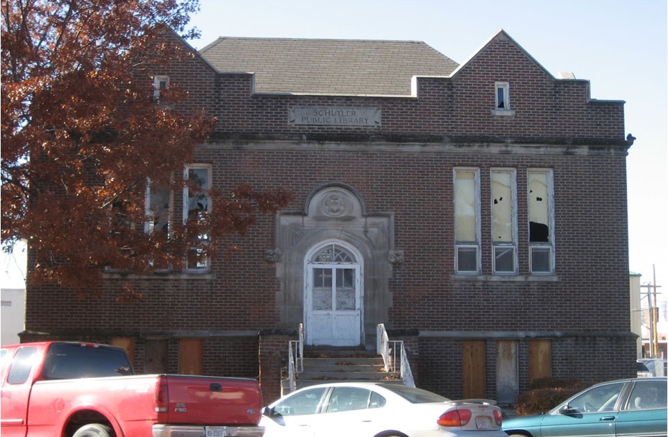 Heritage Nebraska Fading Places Carnegie Library (Schuyler, NE)
