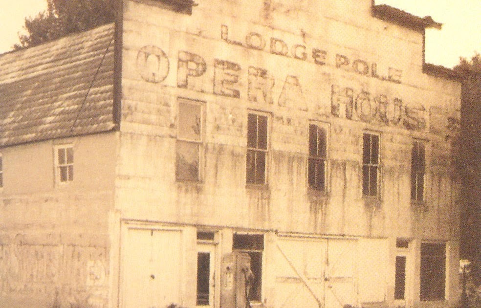 Heritage Nebraska Fading Places Lodgepole Opera House (Lodgepole, NE)