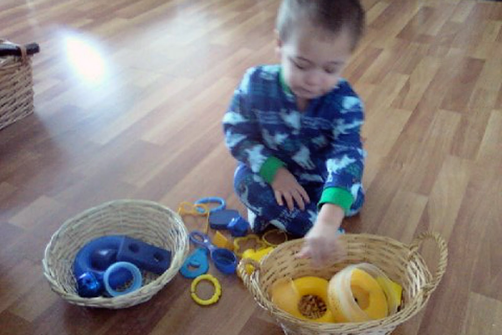 Peaceful Parenting Color Baskets