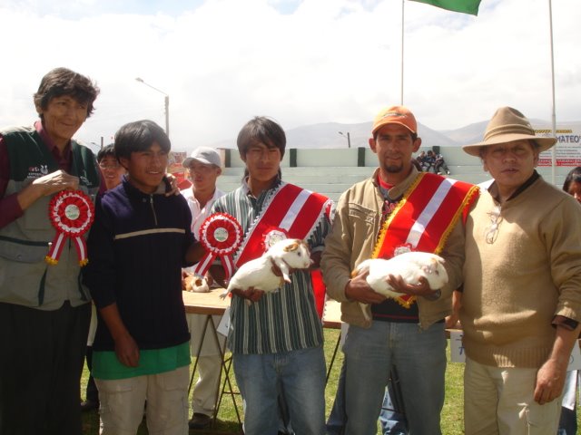 Ganadores Yauris 2007 junto a los jurados calificadores.