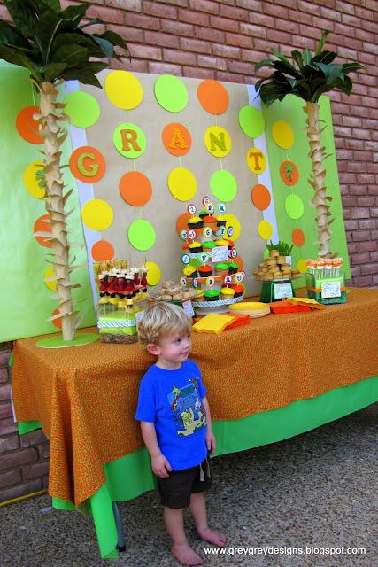 GreyGrey Designs: My Parties Grant's Jungle Book 2nd Birthday Party