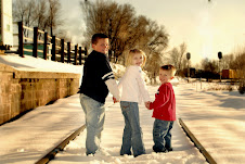kids at the railroad tracks