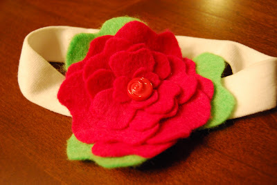 DIY Felt Flowers | Baby Headbands