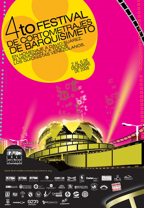 Afiches Festival de cortometrajes 2008