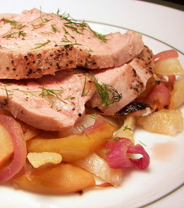 Apple and Fennel Roasted Pork Tenderloin Apple and Fennel Roasted Pork Tenderloin