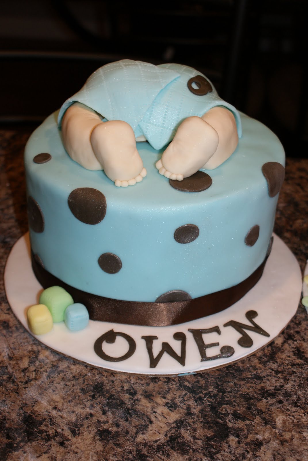 Steph's Custom Creations Custom Cakery/ Baby shower bum cakes