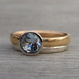 ethical aquamarine ring