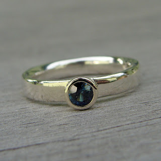 blue sapphire ring