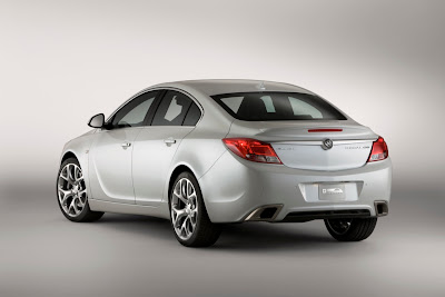 2010 Buick Regal GS Concept Rear Angle View