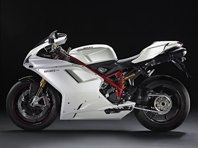 2010 Ducati 1198S White