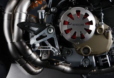 Ducati Monster Titanium Engine