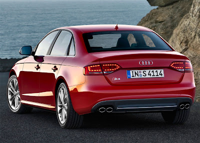 2010 Audi S4 Rear View