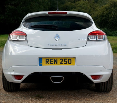 2010 Renault Megane RS Rear View 2010 Renault Megane RS Rear View