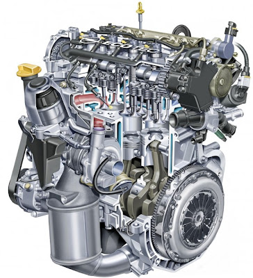 2010 Opel Corsa ecoFLEX Engine