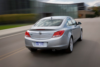 2011 Buick Regal Rear Angle View