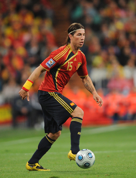 Sergio Ramos World Cup 2010 Football Picture Sergio Ramos World Cup 2010 Football Picture
