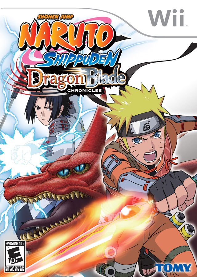 Naruto Shippuden Dragon Blade Chronicles Game Cover Naruto Shippuden Dragon Blade Chronicles Game Cover