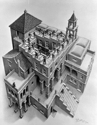What exists in two dimensions may be logically impossible to build in three