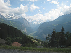 On a walk in Switzerland