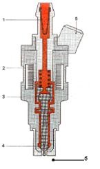 BMW E12 L Jetronic Fuel Injection Systems Schematic Diagram | Wiring