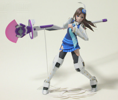 Anime Papercraft - Phantasy Star Portable 2 Lumia Waber Anime Papercraft - Phantasy Star Portable 2 Lumia Waber