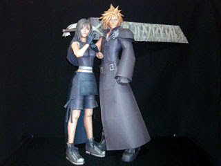 Kingdom Hearts Papercraft - Tifa Lockheart Papercraft Kingdom Hearts Papercraft - Tifa Lockheart Papercraft