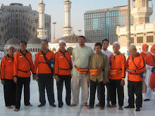 suasana di lt 3 masjidil haram bersama ketua KBIH