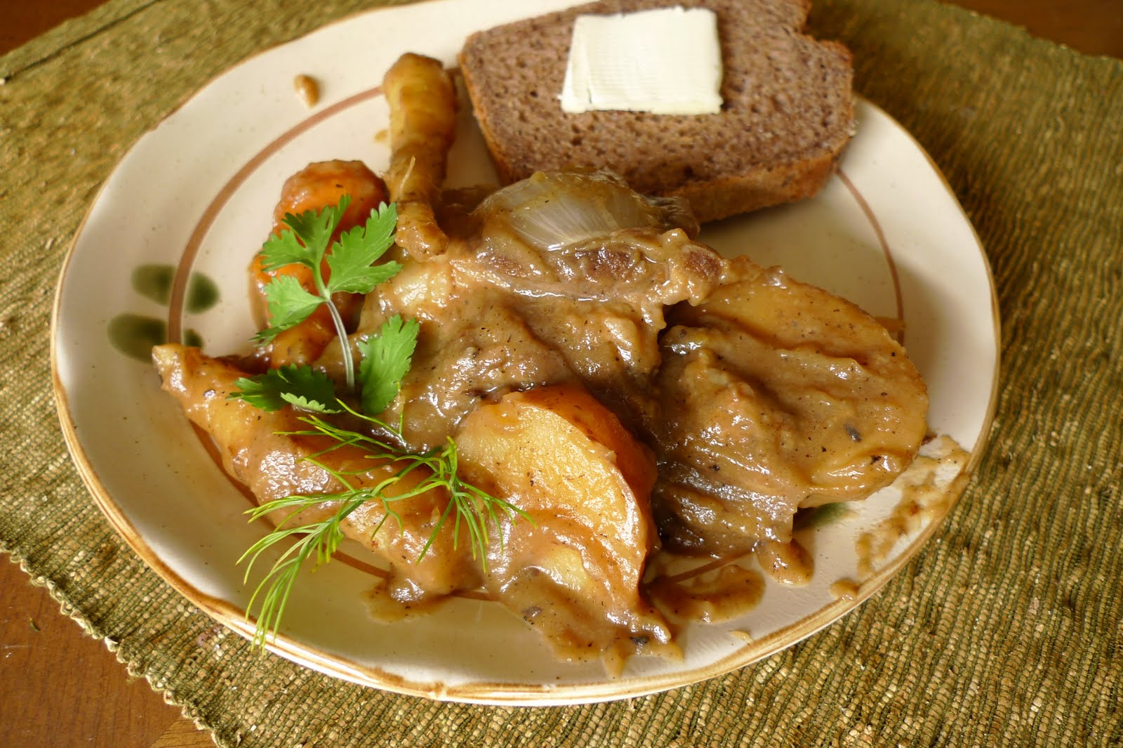 Glutenfree Gourmand Lamb Pot Roast with Glutenfree Gravy