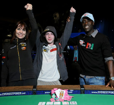 Alex Bolotin The 3rd Annte Up For Africa Champion 3rd Annual Ante Up For Africa Poker