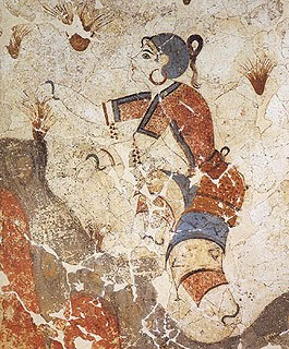 Detail from The Saffron Gatherers