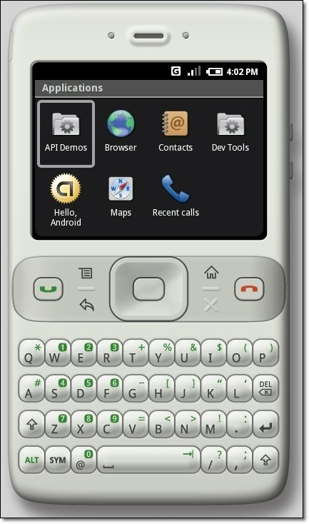 a mobile device emulator