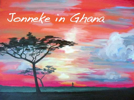 Jonneke in Ghana