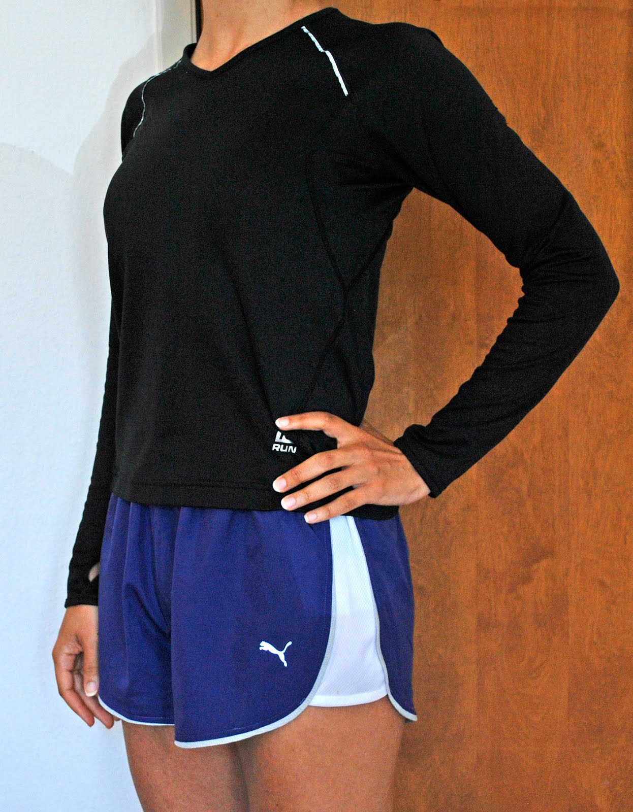 What to Wear Running Walk Run in 65 Degrees