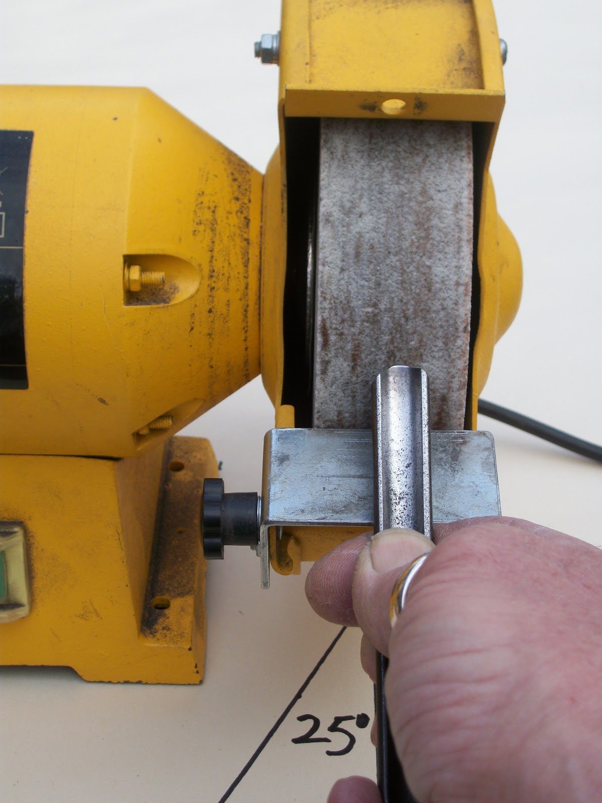 A Bodger's Blog Sharpening Spindle Gouges