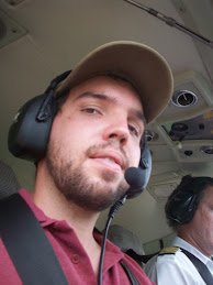 Flying right seat in an Aim Air Plane