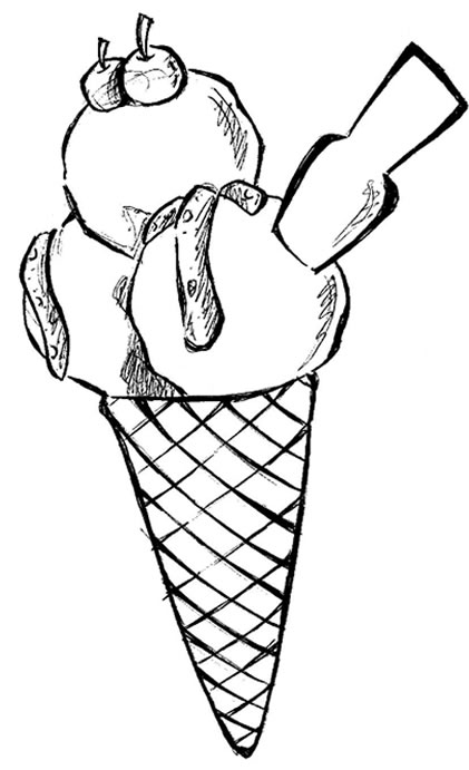desenhos para colorir pintar desenhos sorvete desenhos para colorir