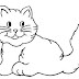 Gato para pintar mais desenho legal de animais para colorir e imprimir