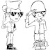 Desenho de Soldados para Colorir