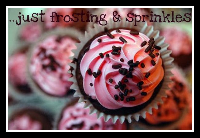 ...just frosting and sprinkles