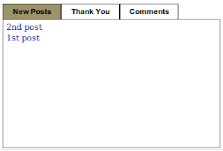 3 tab gadget blogger blog