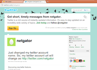 twitter account name changed