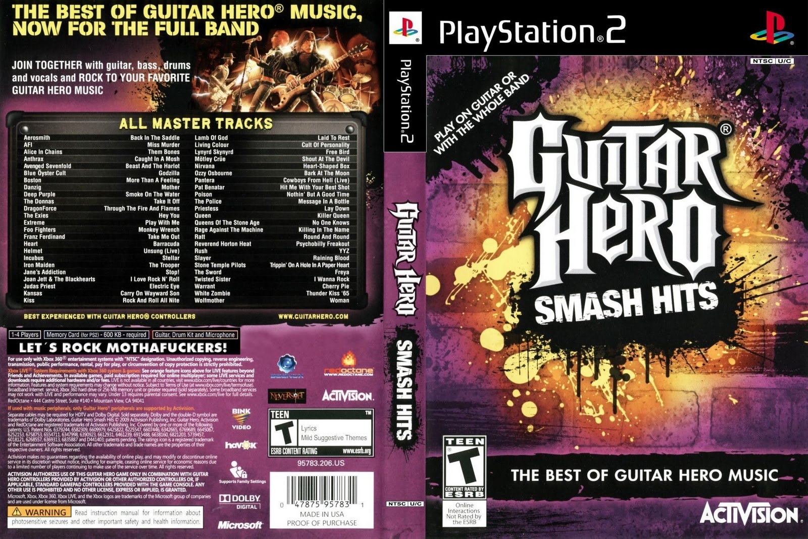 Download Guitar Hero 3 Ps2 Ntsc Iso