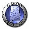 Source:Google Images Here is a picture of the Alabama State seal