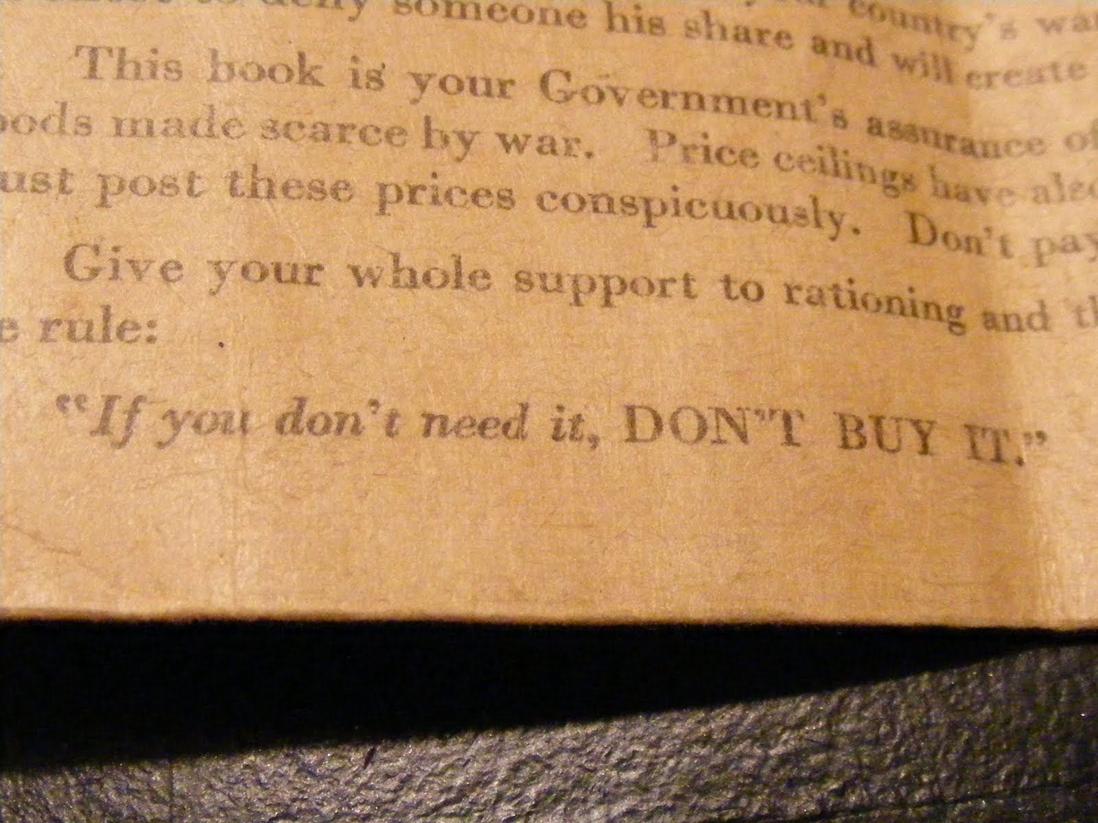 in quotes and italics.